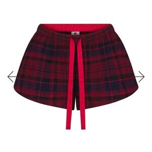 SKIMS CACTUS SLEEP FLANNEL SHORTS